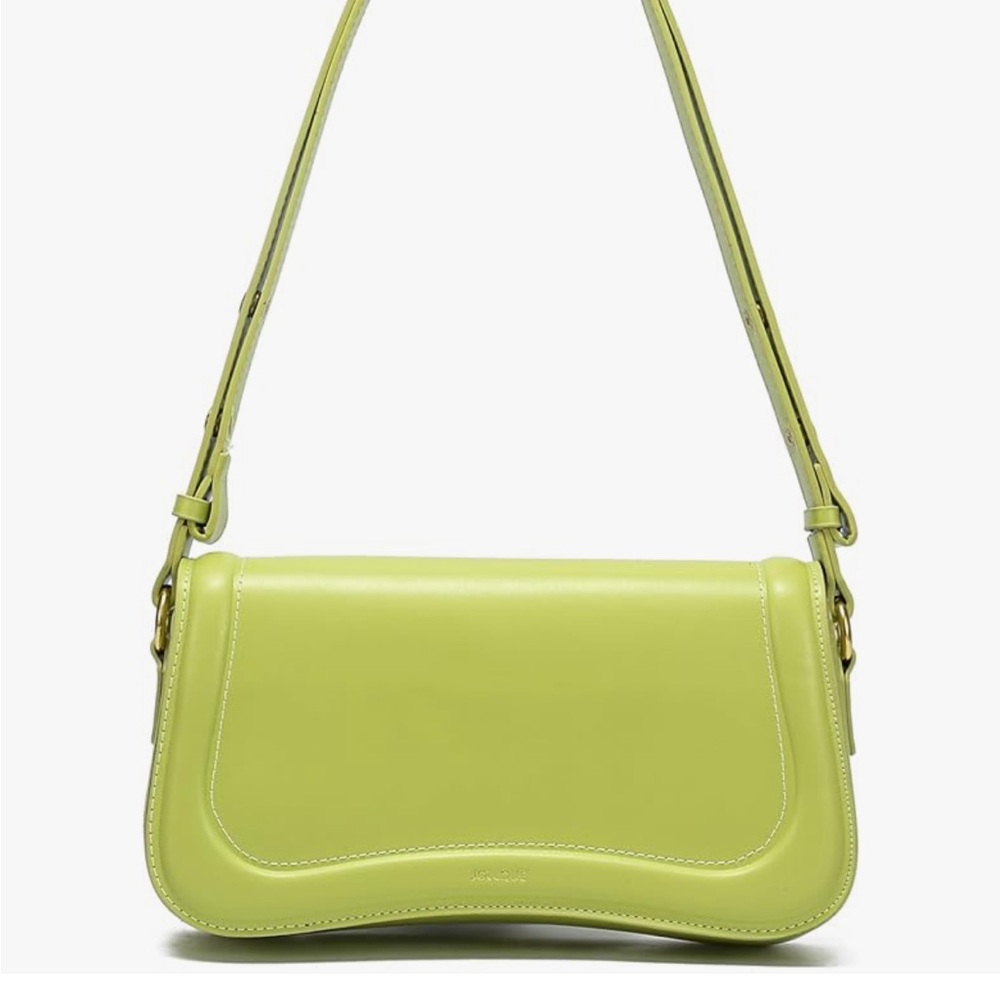 Green shoulder bag